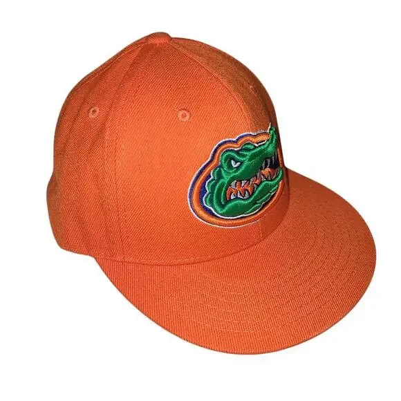 Florida Gators Orange Fitted Cap Size 6 7/8 - Picture 7 of 9
